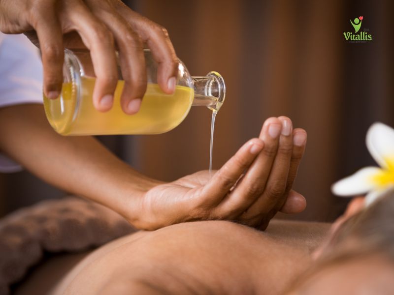 produtos no spa vitallis para massagens relaxantes e terapêuticas à base de maçã